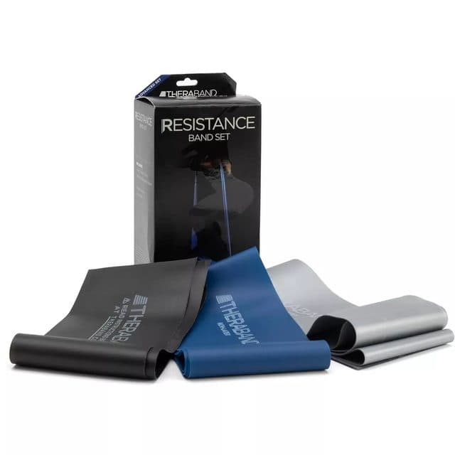 Non-latex band set, advanced — product photograph from the store listing