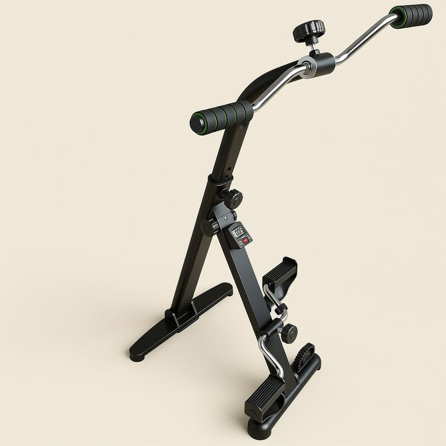 Adjustable upright pedal exerciser - Steadymove product photograph