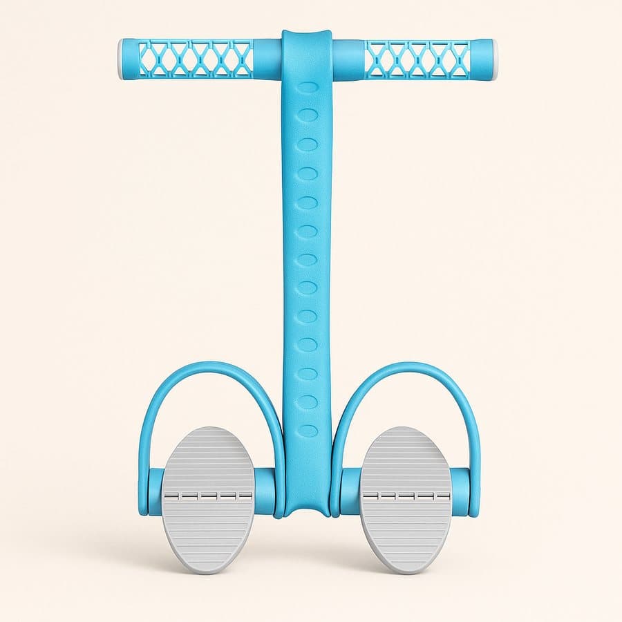 Seated rowing band with foot pedal - Steadymove product photograph