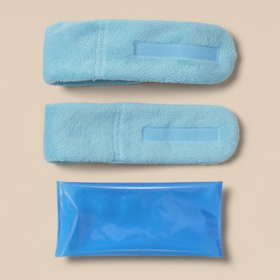 Neck and shoulder ice wrap - Steadymove product photograph