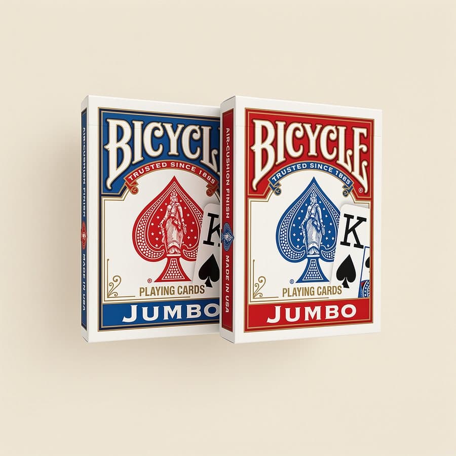 Jumbo print playing cards - Steadymove product photograph