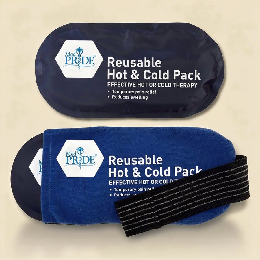 Hot/cold pack with belt, 2-pack - Steadymove product photograph