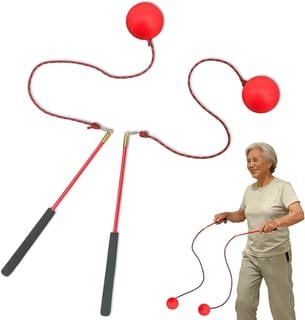 Shoulder Reliever Ball Swing | Shoulder Rotator Cuff Exercise Equipment | Upgraded Version with Reinforced 360° Tangle-Free Swivel, Non-Stretch Rope& 0.24Lb Ball for Home Exercise