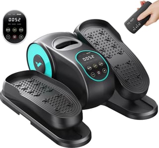 under Desk Elliptical, Leg Exerciser While Sitting for Seniors